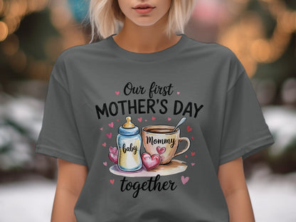 Our First Mother's Day Together Artwork T-shirt product type