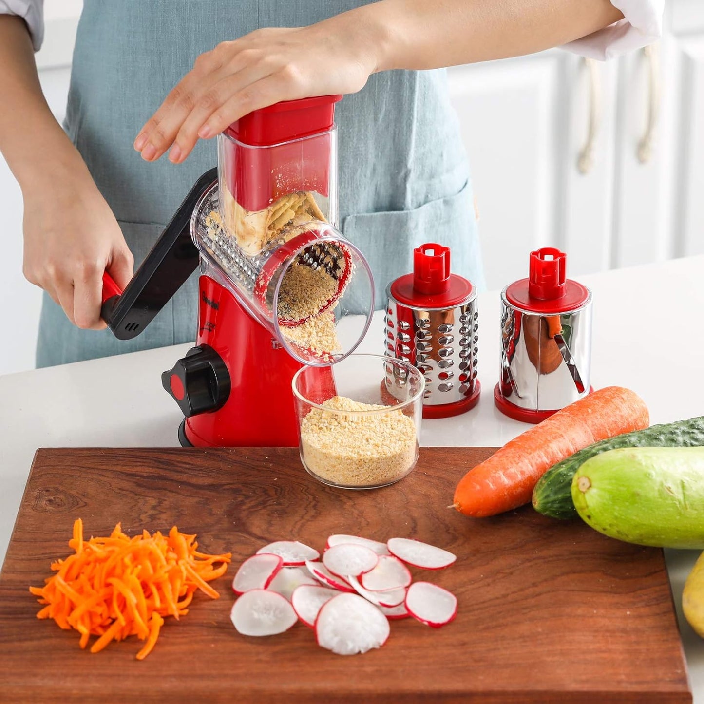 QuickGrate Manual Cheese & Veggie Grater