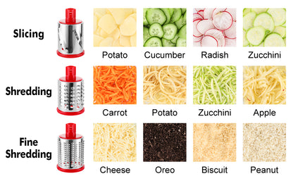 QuickGrate Manual Cheese & Veggie Grater