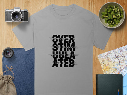 Overstimulated Graphic Tee Shirt product