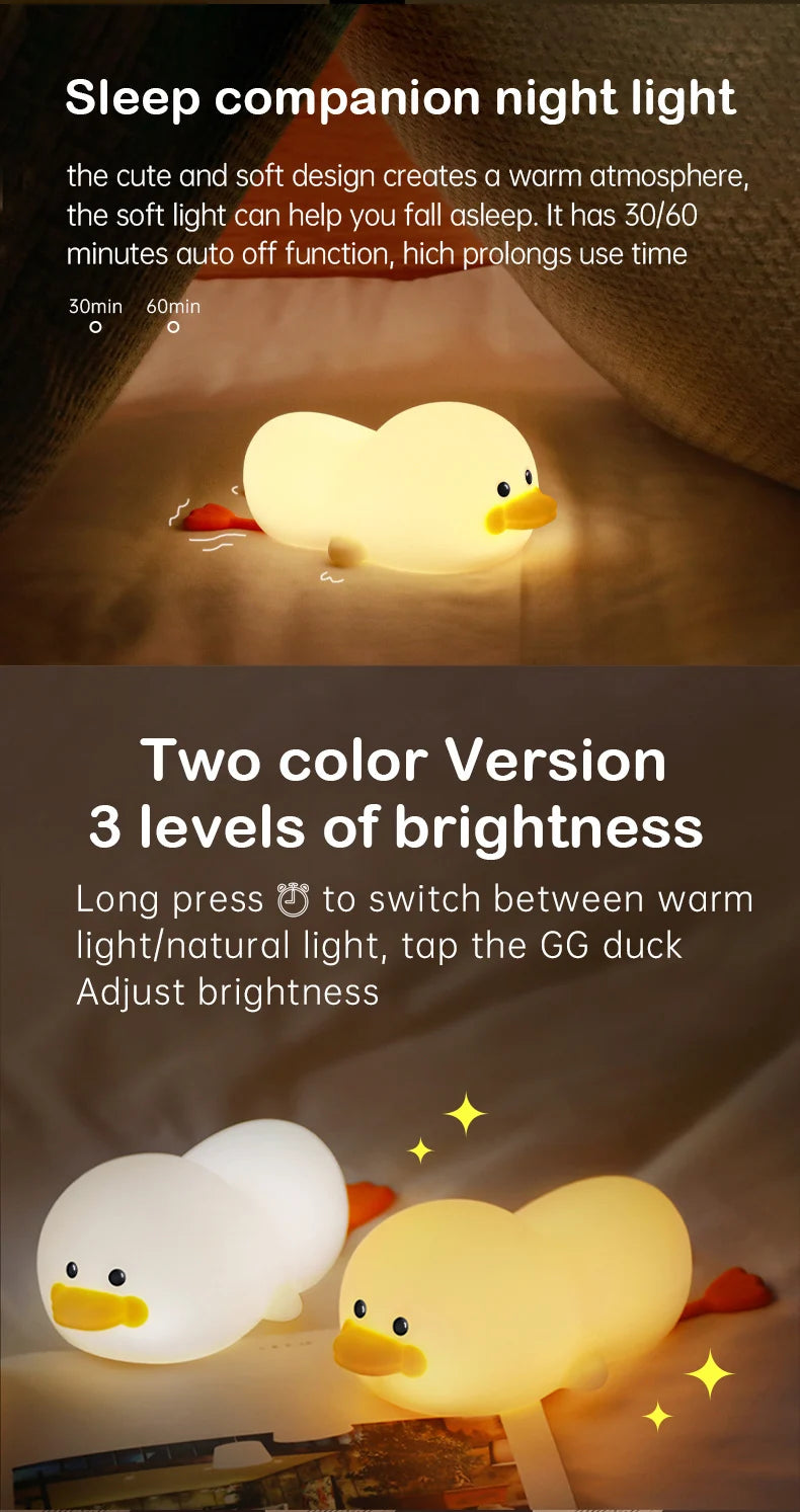 Best Friend Duck Night Light