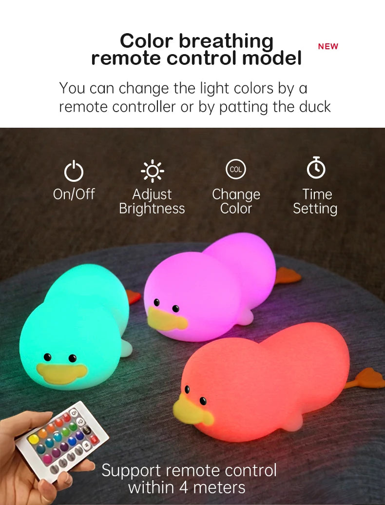 Best Friend Duck Night Light