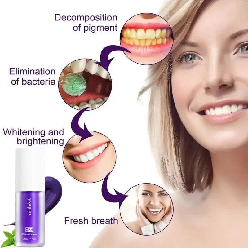 Purple Teeth Whitening Serum V34