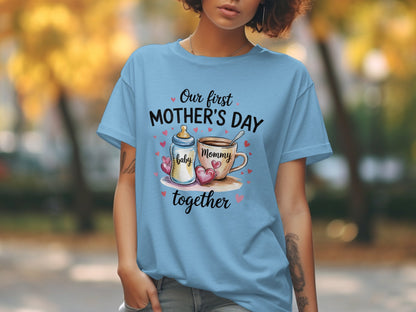 Our First Mother's Day Together Baby Mommy T-shirt product